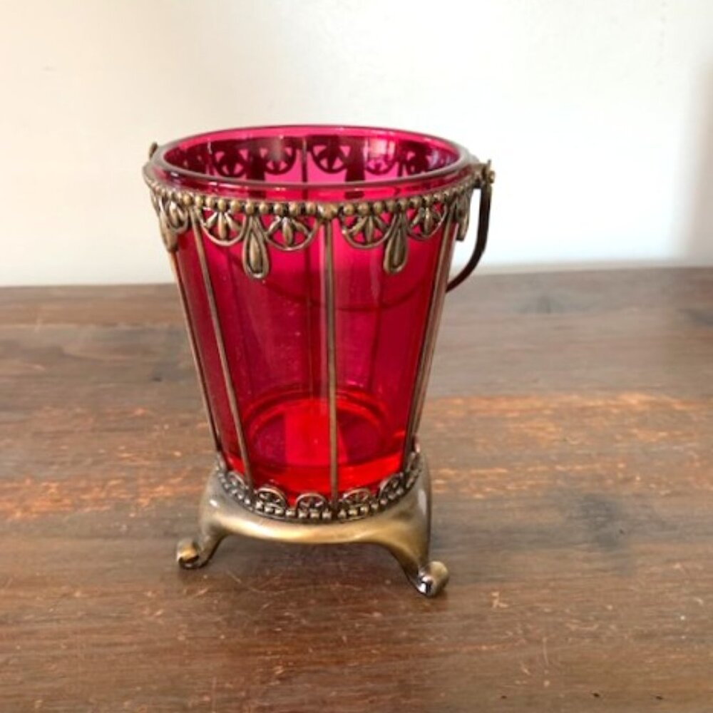 Studio Nova Emma Red Votive - Picture 4 of 9